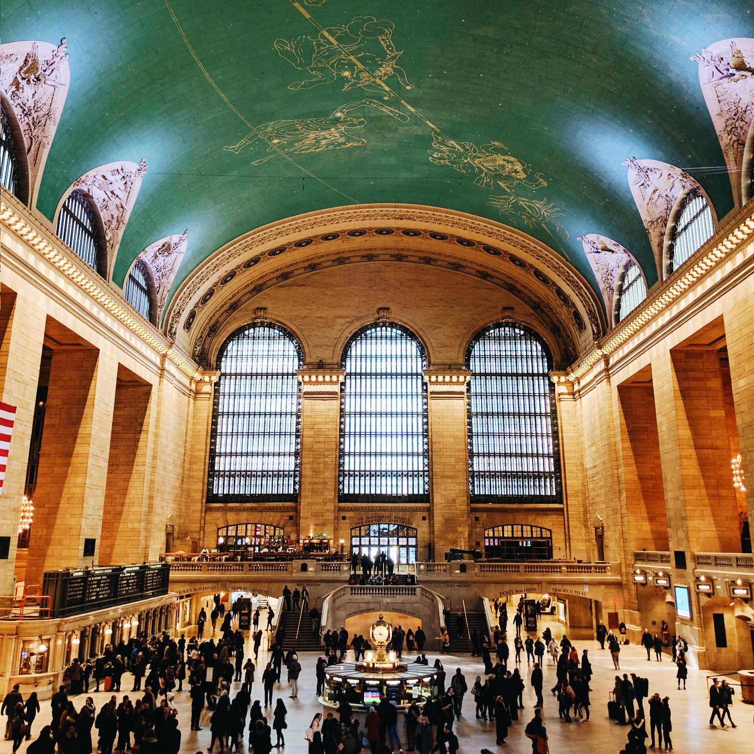 interior of the Grand Central Terminal
