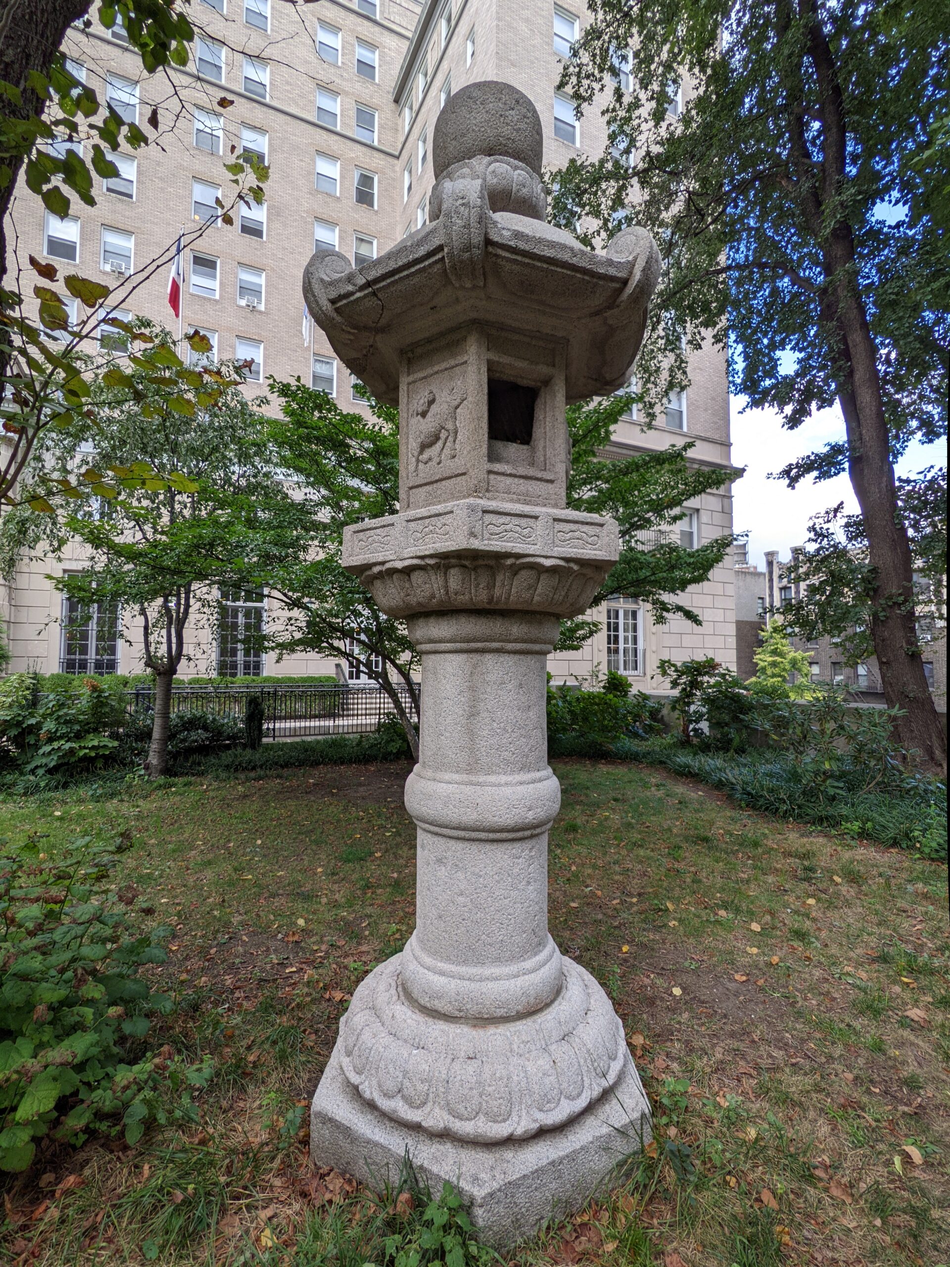 a lantern-like sculpture